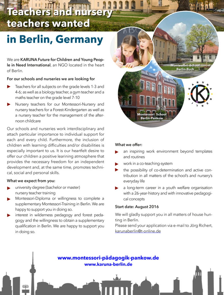 Teachers-and-nursery-teachers-wanted-in-Berlin_Germany